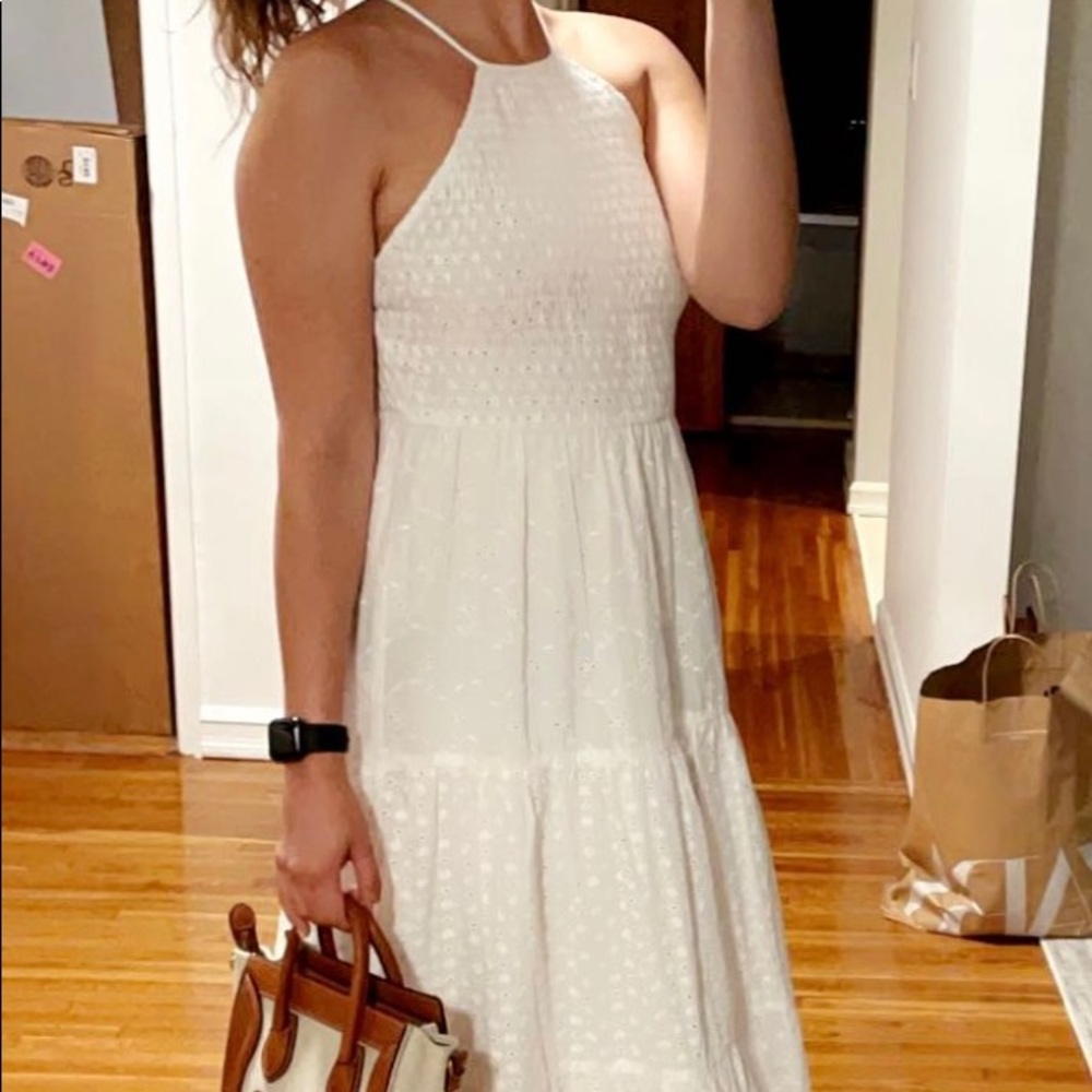 White zara dress S